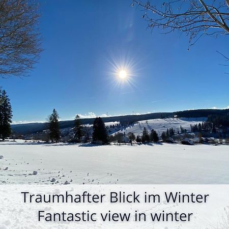 Auszeit Apartment Black Forest: Panoramic Retreat with Indoor Pool and Sauna Schonach im Schwarzwald Exterior photo