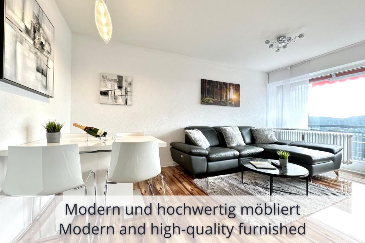 Auszeit Apartment Black Forest: Panoramic Retreat with Indoor Pool and Sauna Schonach im Schwarzwald Exterior photo